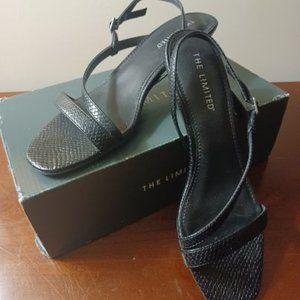The Limited Black Roxanne Sandal New In Box